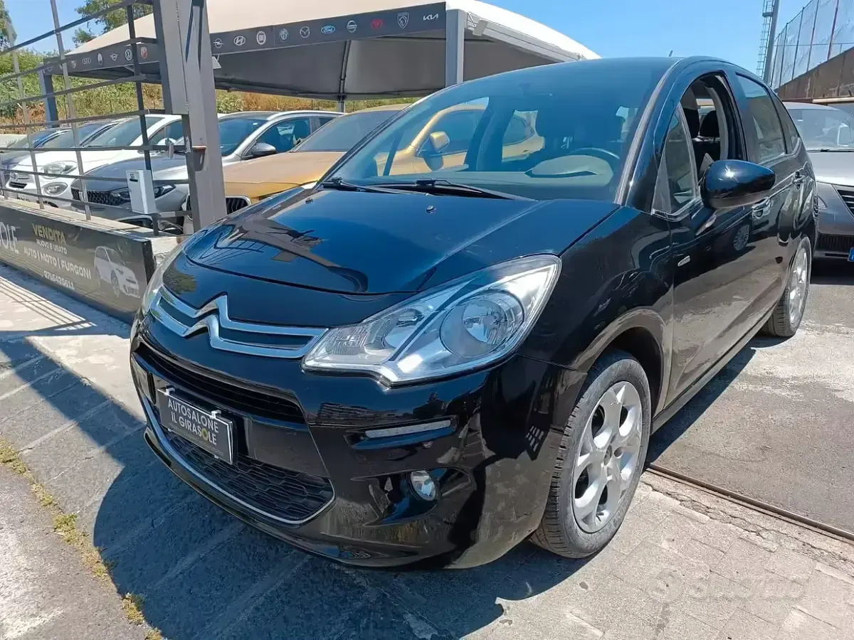 Usata Citroën C3 Exclusive 82 CV (60 kW) 2014 Nero Berlina
