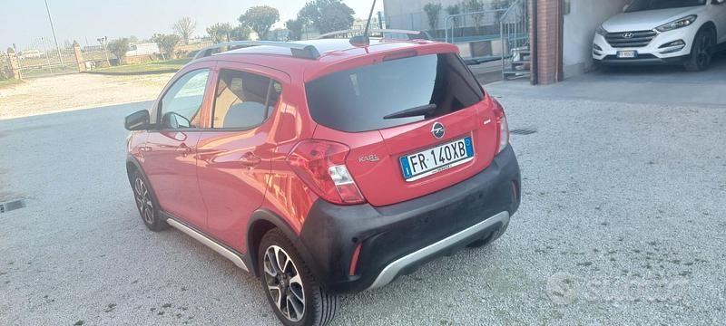 Usata Opel Karl 75 CV (55 kW) 2018 Rosso Utilitaria