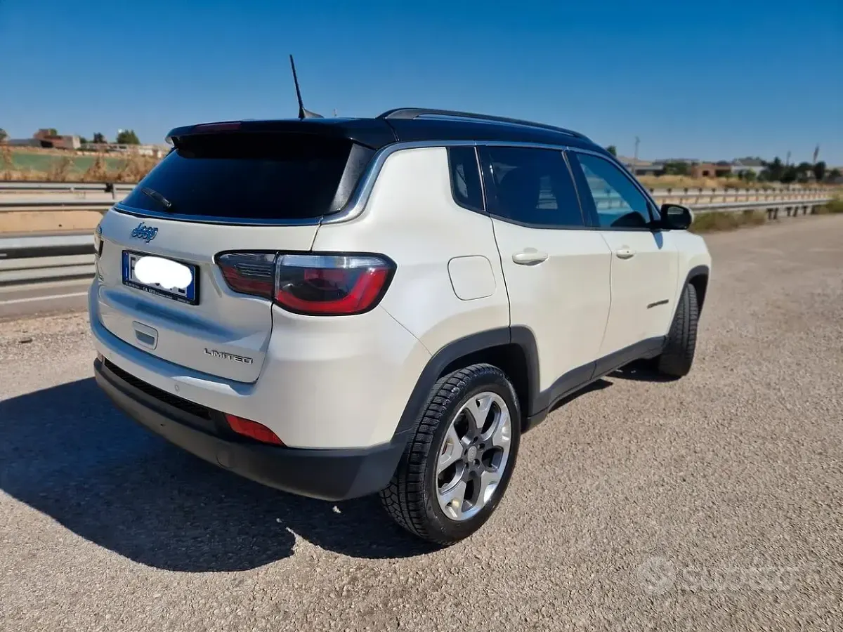 Usata Jeep Compass Limited 120 CV (88 kW) 2019 Bianco SUV