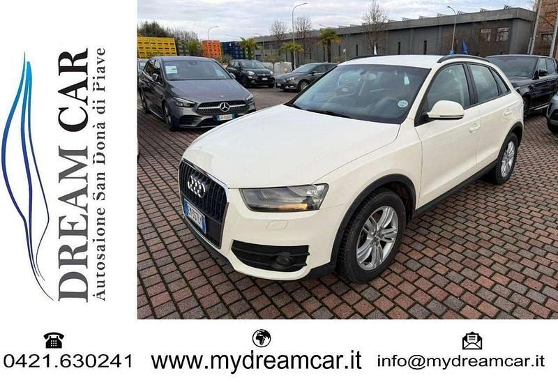 Bianco Usata 2012 Audi Q3 SUV | 9990 € (Buon prezzo) - Immagine 1/4