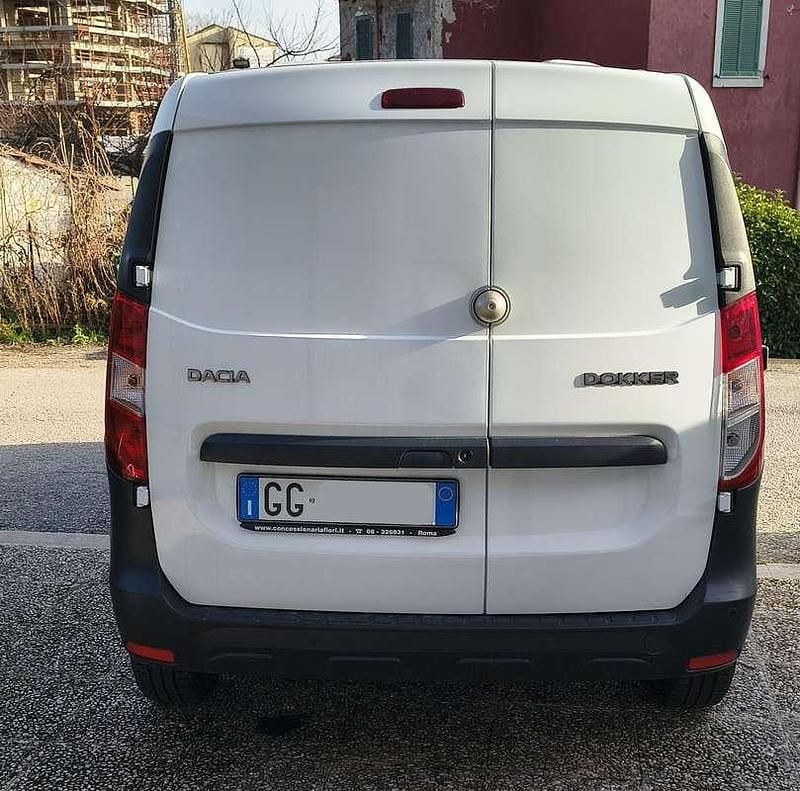 Usata Dacia Dokker 101 CV (74 kW) 2021 Bianco Monovolume
