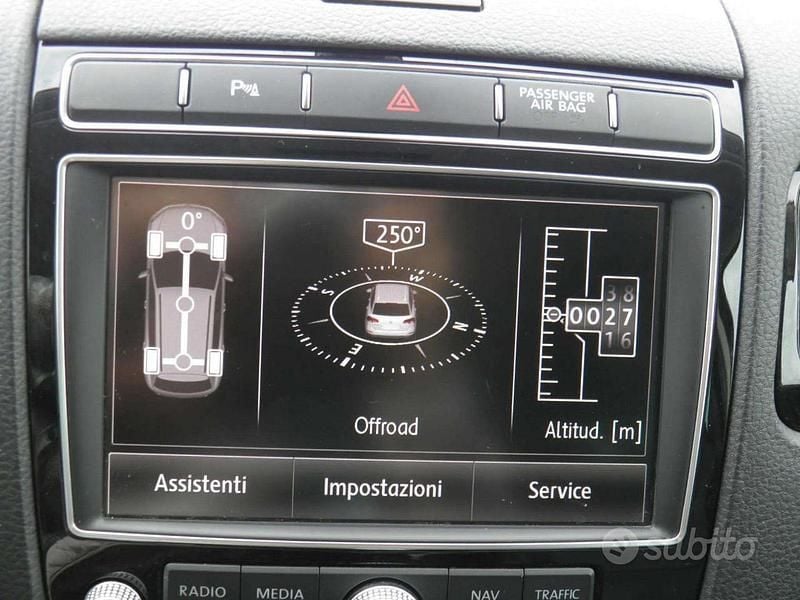 Usata VW Touareg 204 CV (150 kW) 2016 Grigio SUV