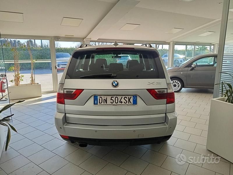 Usata BMW X3 Efficient Dynamics 177 CV (130 kW) 2008 Grigio SUV