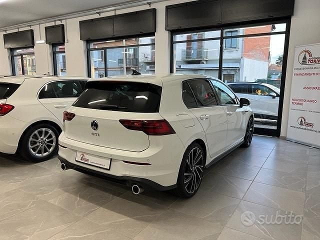 Usata VW Golf GTI 245 CV (180 kW) 2022 Bianco Berlina