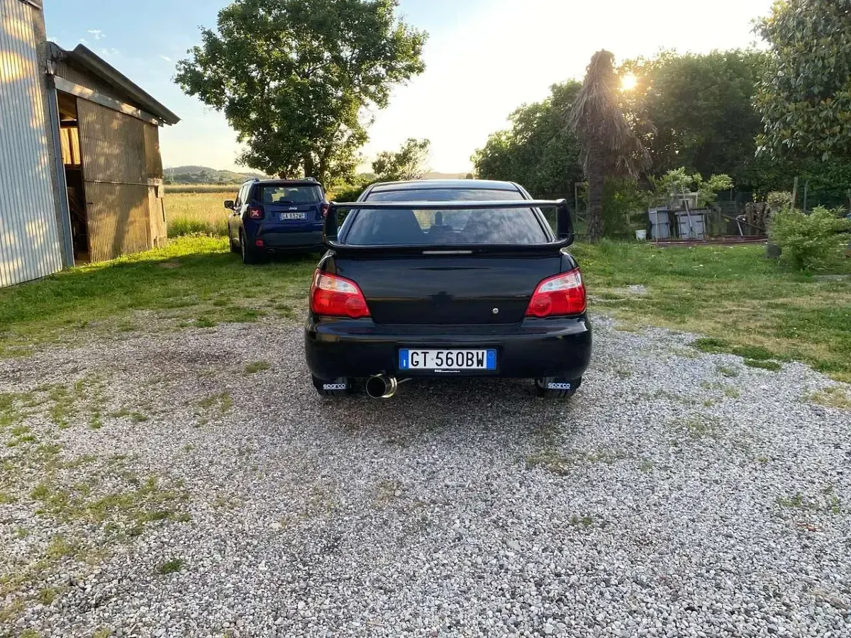 Usata Subaru Impreza 224 CV (164 kW) 2003 Nero Station wagon
