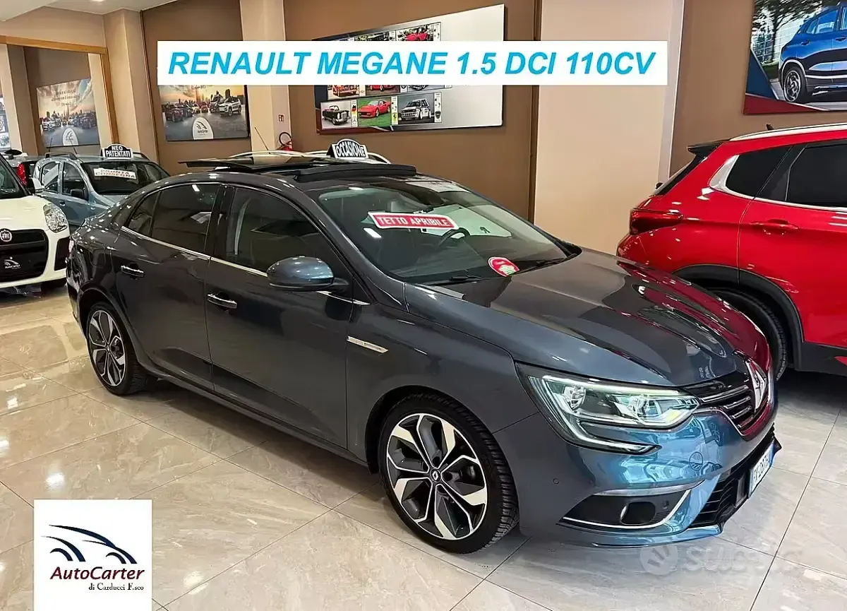 Usata Renault Mégane IV Intens 110 CV (80 kW) 2017 Grigio Berlina