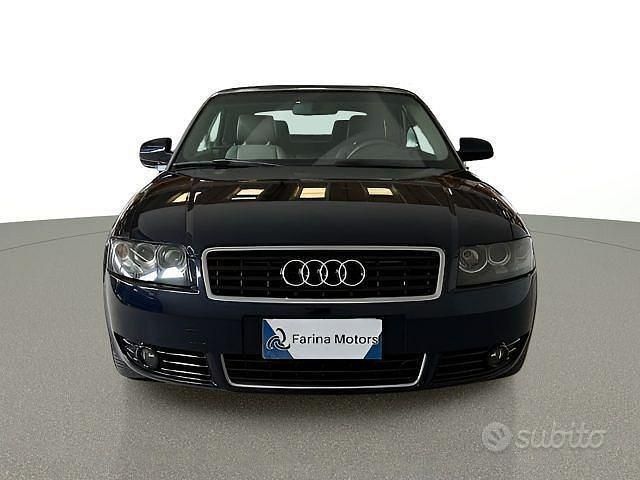 Usata Audi A4 Cabriolet 163 CV (119 kW) 2004 Blu Cabrio