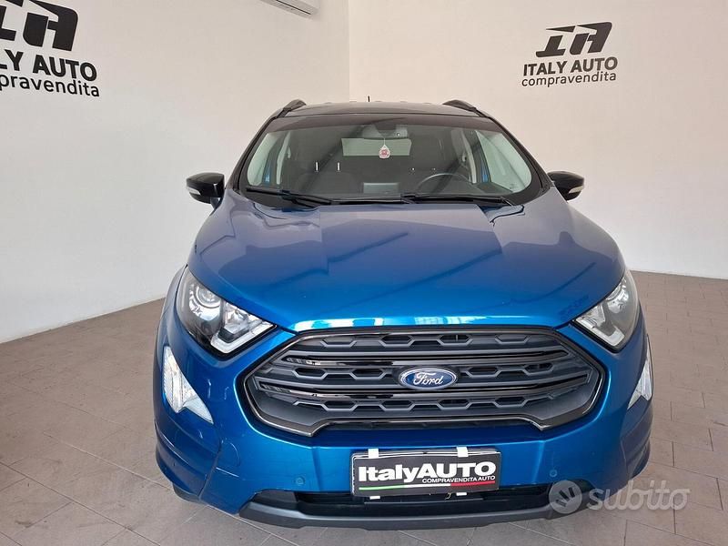 Usata Ford Ecosport ST-Line 125 CV (91 kW) 2019 Blu SUV