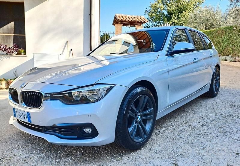 Usata BMW 316 Efficient Dynamics 116 CV (85 kW) 2018 Grigio Station wagon