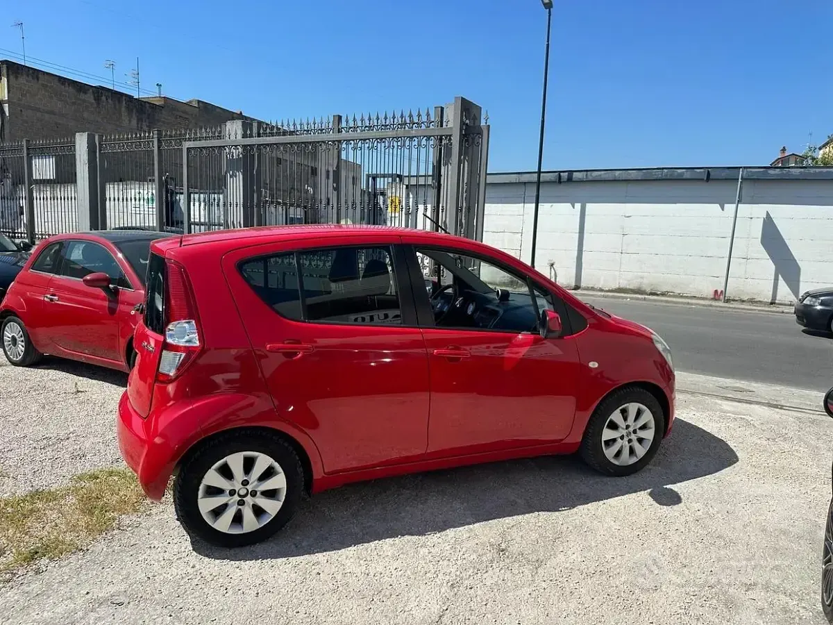 Usata Suzuki Splash 86 CV (63 kW) 2010 Rosso Utilitaria