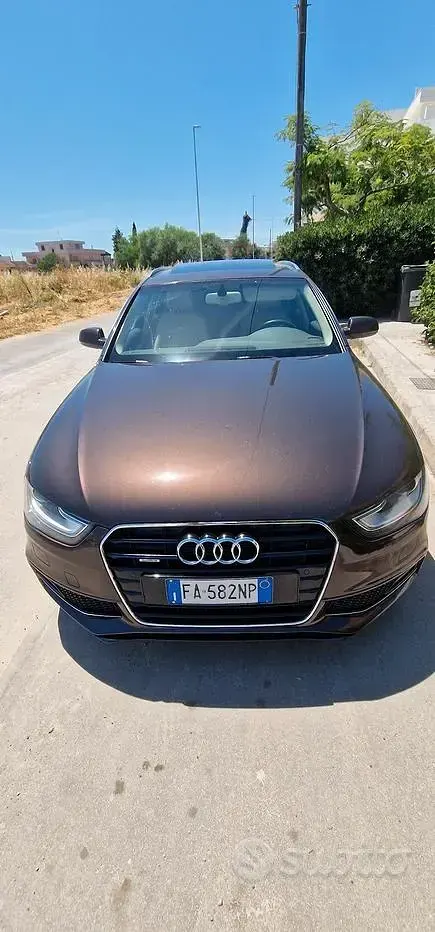 Usata Audi A4 S-Line 177 CV (130 kW) 2012 Marrone Station wagon