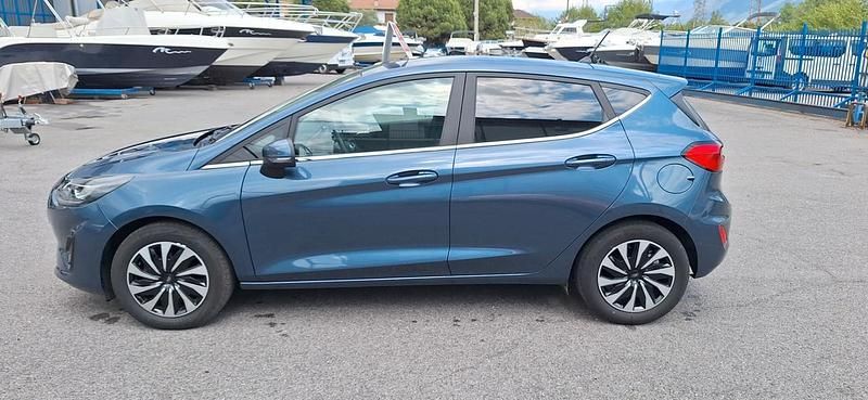 Usata Ford Fiesta Titanium 125 CV (91 kW) 2022 Blu Utilitaria