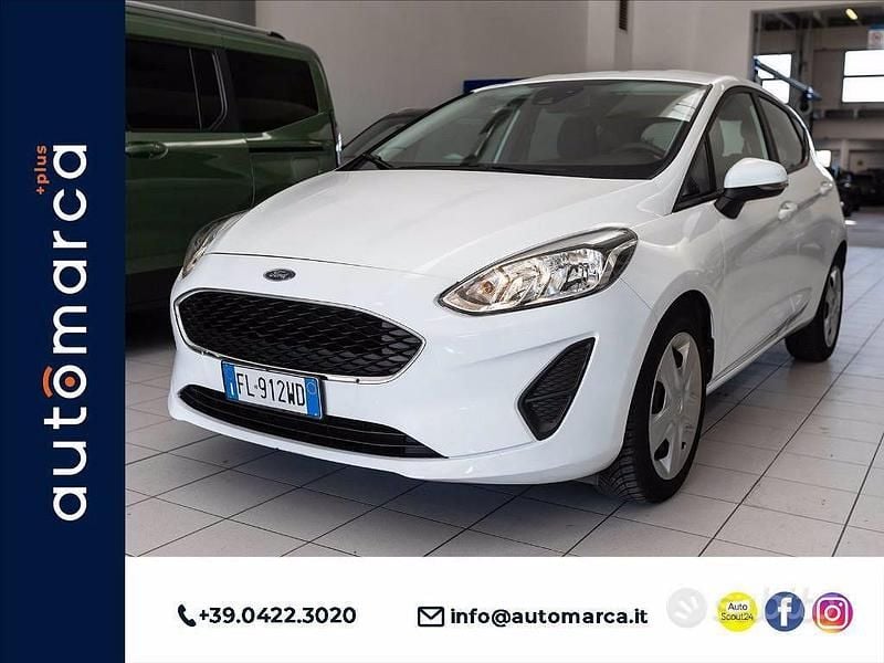 Bianco Usata 2018 Ford Fiesta Due volumi | 9490 € (Buon prezzo) - Immagine 1/4