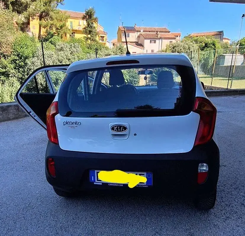 Usata Kia Picanto 69 CV (50 kW) 2011 Bianco Utilitaria