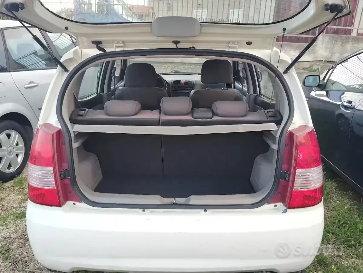 Usata Kia Picanto 61 CV (44 kW) 2003 Bianco Utilitaria
