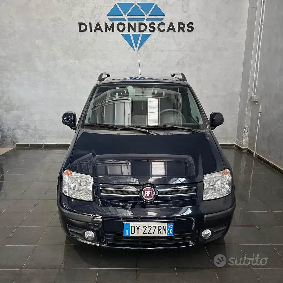 Usata Fiat Panda Dynamic 60 CV (44 kW) 2009 Blu Utilitaria