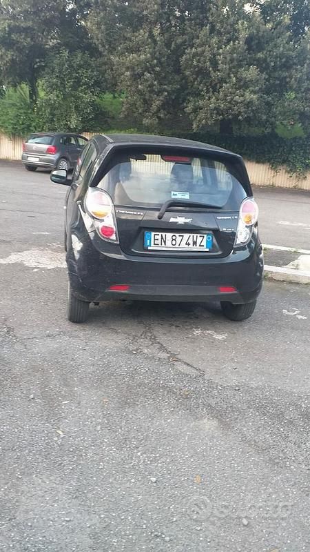 Usata Chevrolet Spark 2011 Nero Utilitaria