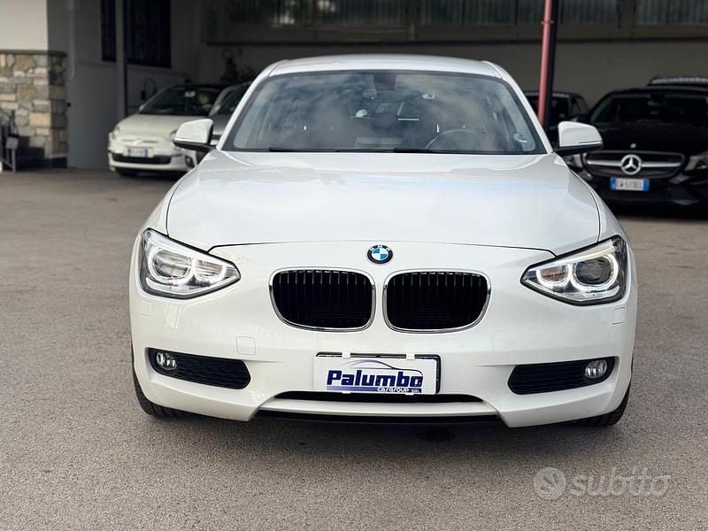 Usata BMW 116 Efficient Dynamics 116 CV (85 kW) 2014 Bianco Utilitaria