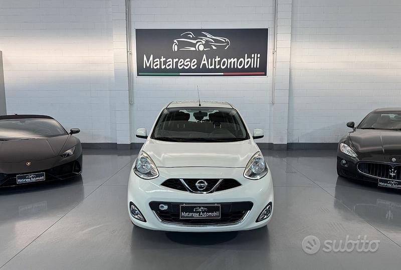 Second-hand Nissan Micra 80 CP (58 kW) 2015 Alb Hatchback