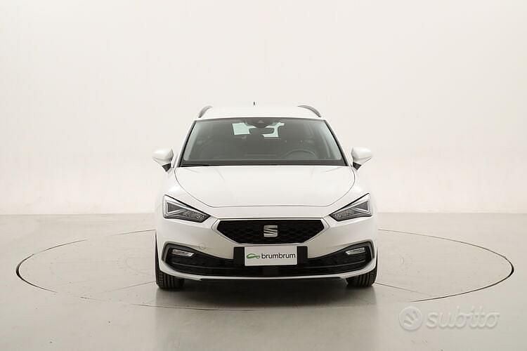 Usata Seat Leon ST Business 90 CV (66 kW) 2023 Bianco Station wagon