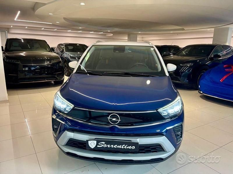 Usata Opel Crossland X 120 CV (88 kW) 2021 Blu SUV