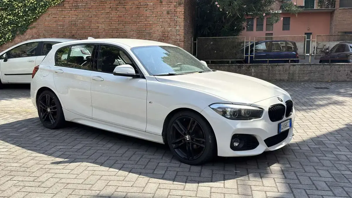 Usata BMW 118 M Sport 136 CV (100 kW) 2022 Bianco Berlina