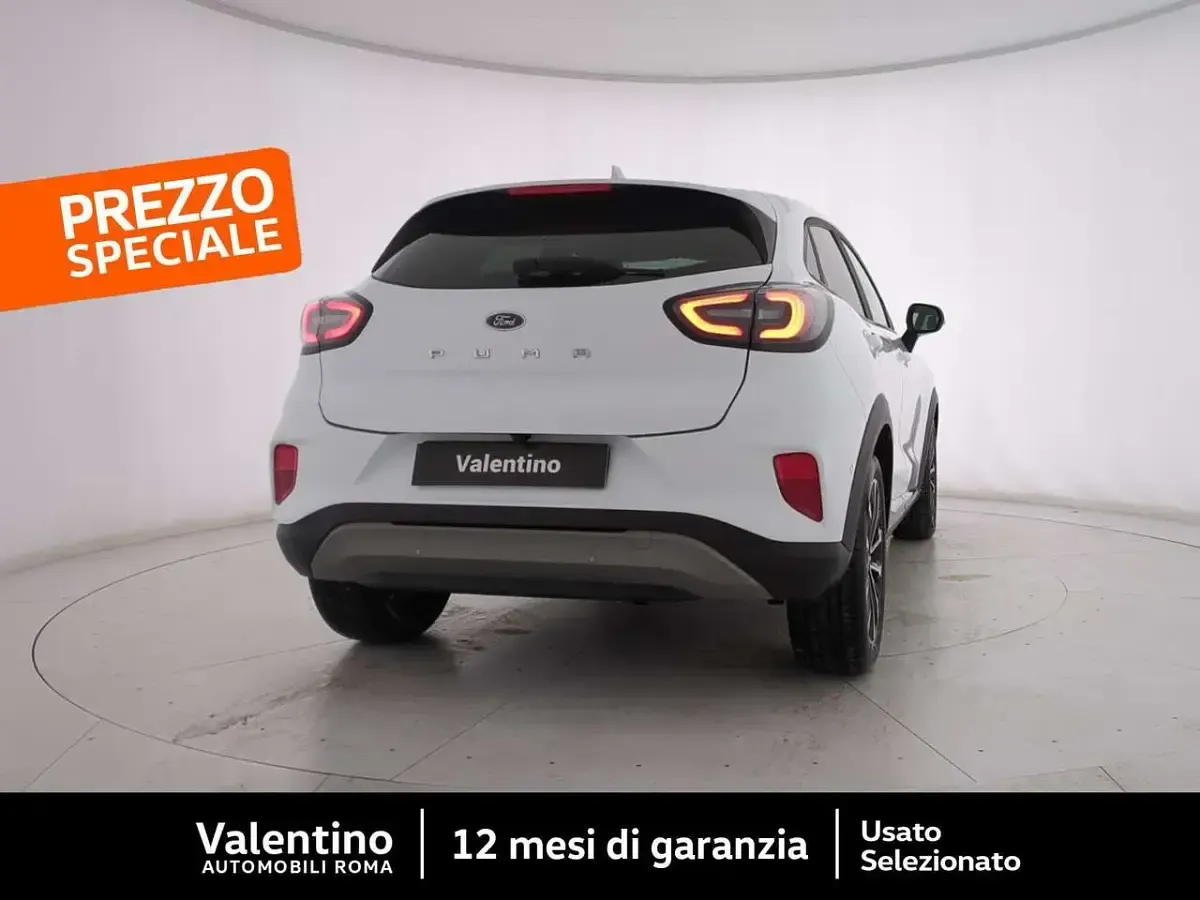 Usata Ford Puma Titanium 125 CV (91 kW) 2023 Bianco SUV