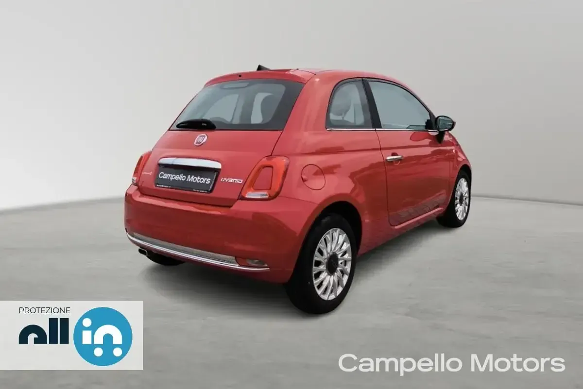 Usata Fiat 500 Dolcevita 69 CV (50 kW) 2021 Rosso Berlina