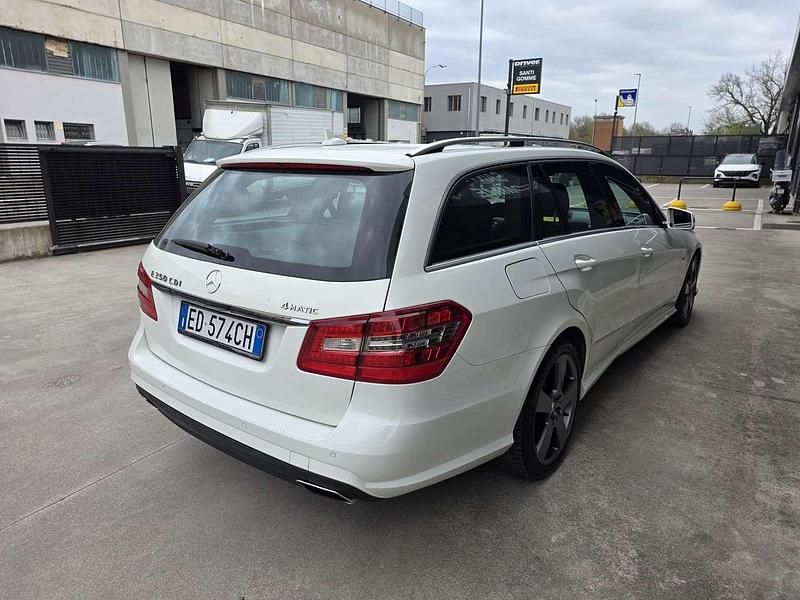 Usata Mercedes E350 Avantgarde 231 CV (169 kW) 2010 Bianco Station wagon