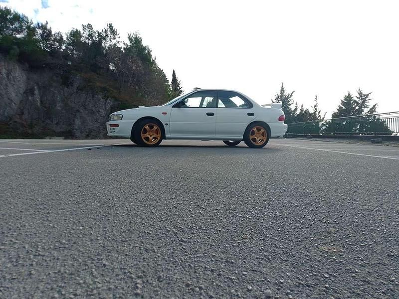 Usata Subaru Impreza 280 CV (205 kW) 1998 Bianco Berlina