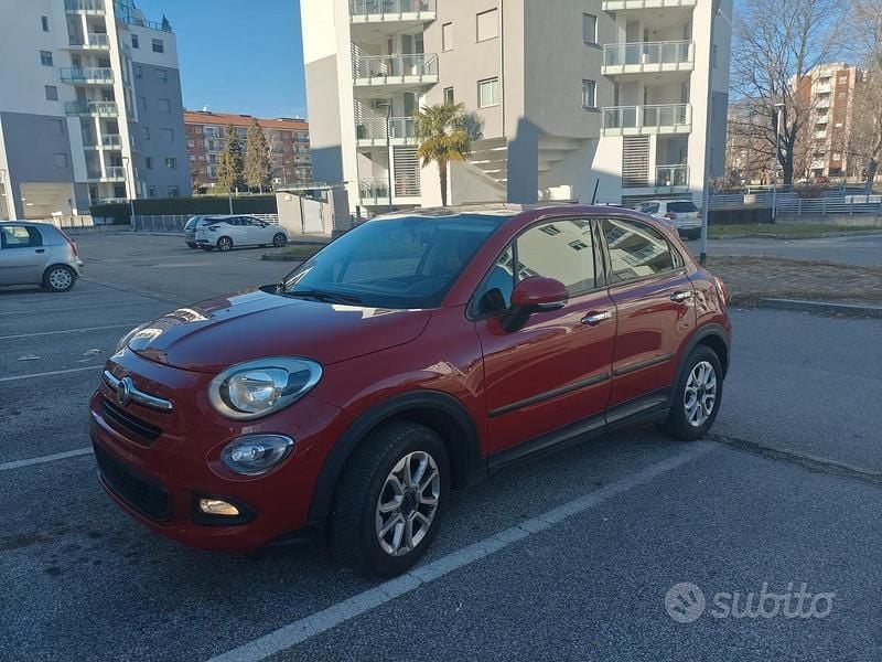 Usata Fiat 500X 110 CV (80 kW) 2018 Rosso SUV