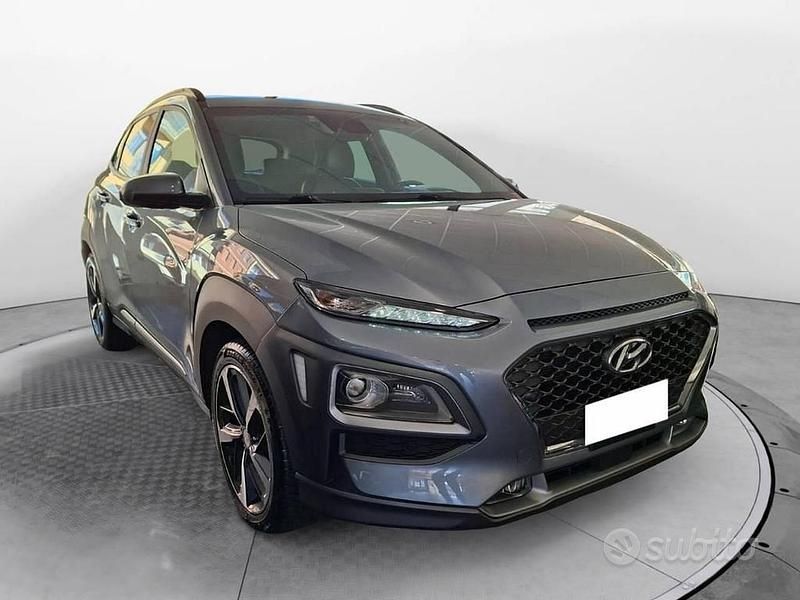Usata Hyundai Kona 136 CV (100 kW) 2020 Grigio SUV