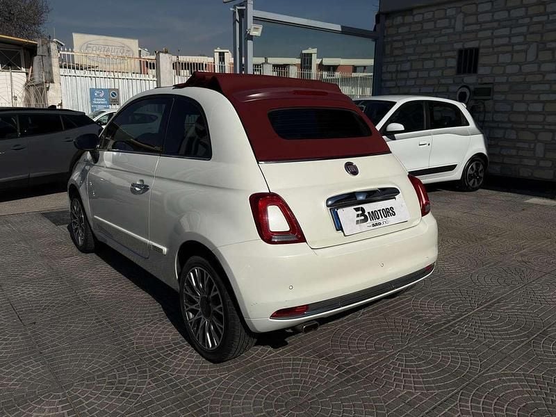 Usata Fiat 500C Lounge 69 CV (50 kW) 2020 Bianco Cabrio