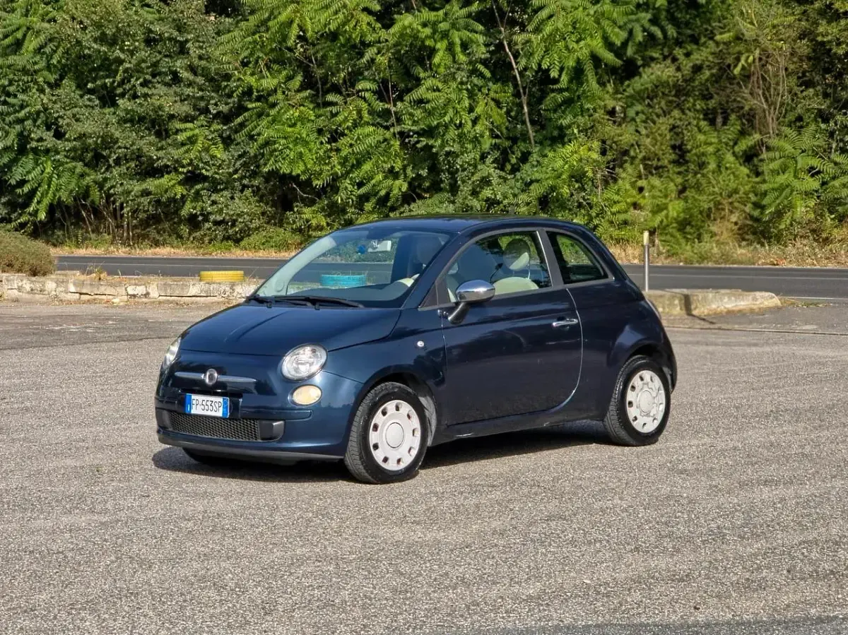 Usata Fiat 500 75 CV (55 kW) 2010 Blu Berlina