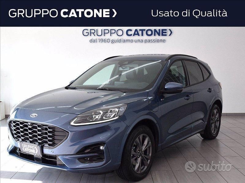 Usata Ford Kuga ST-Line X 225 CV (165 kW) 2022 Blu metallizzato SUV