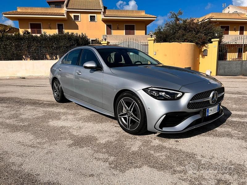 Usata Mercedes C220 Premium 200 CV (147 kW) 2021 Grigio Berlina