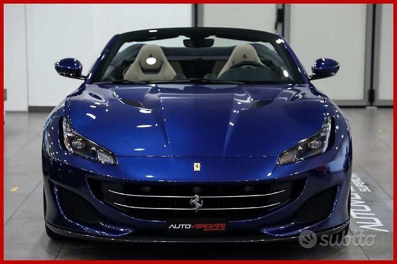 Usata Ferrari Portofino 600 CV (441 kW) 2019 Blu Cabrio