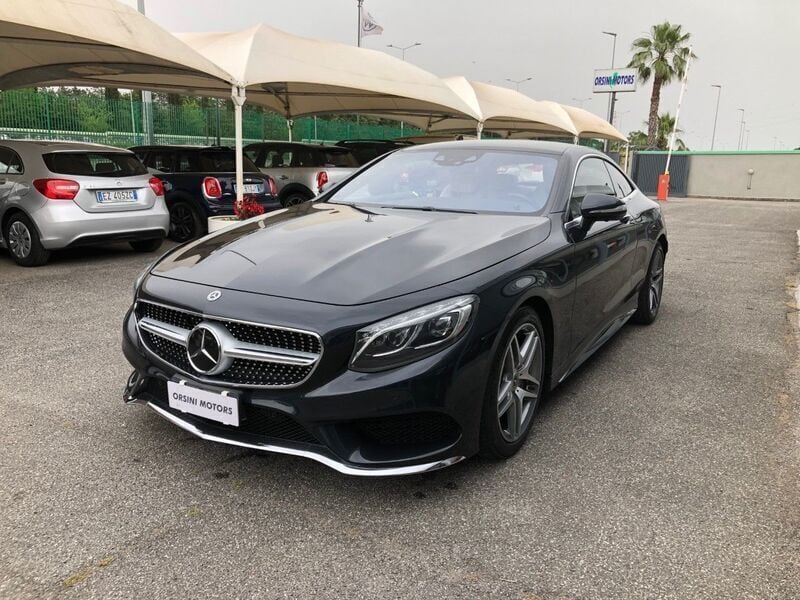 Usata Mercedes S400 367 CV (269 kW) 2017 Blu Coupé