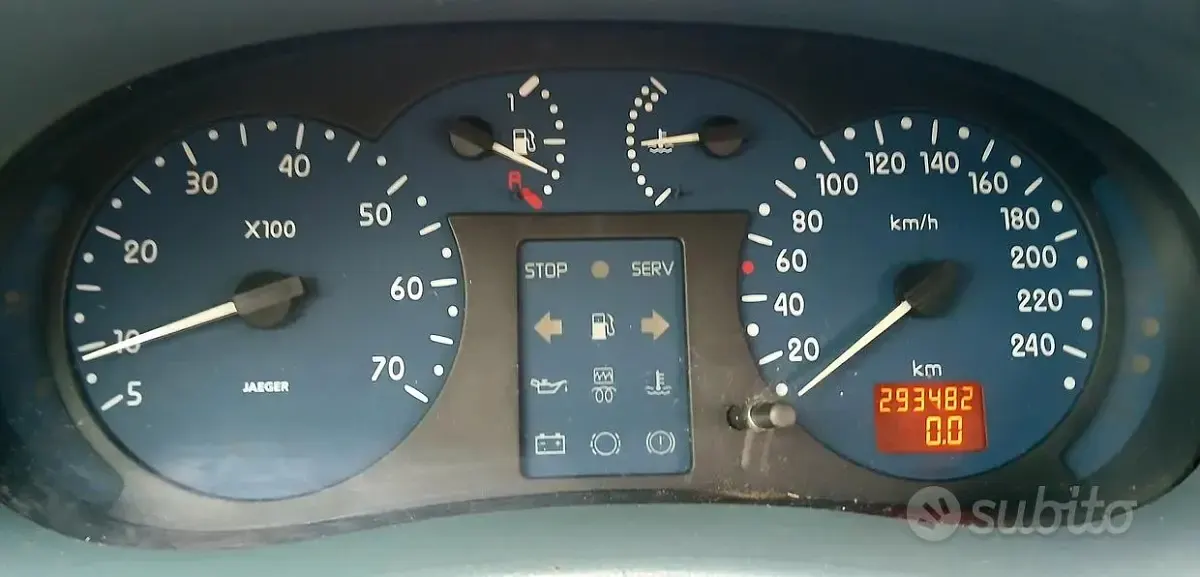 Usata Renault Kangoo 80 CV (58 kW) 2000 Blu Monovolume