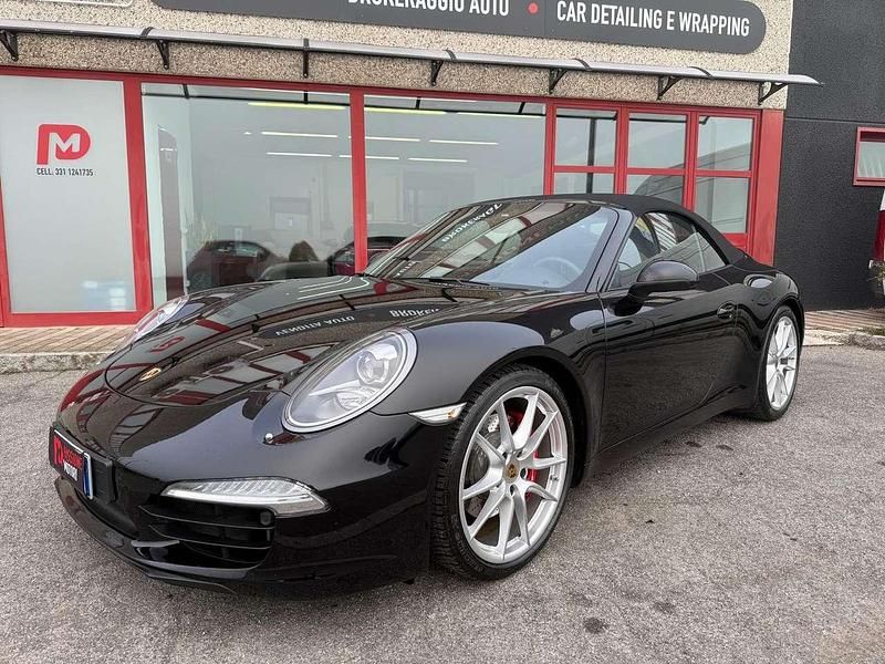 Usata Porsche 911 Carrera S Cabriolet 400 CV (294 kW) 2015 Nero Cabrio