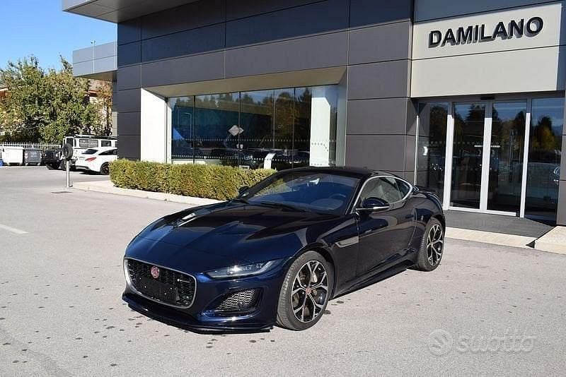 Blu/azzurro Usata 2020 Jaguar F-Type R-Dynamic Coupé | 49.900 € (Ottimo prezzo) - Immagine 1/4
