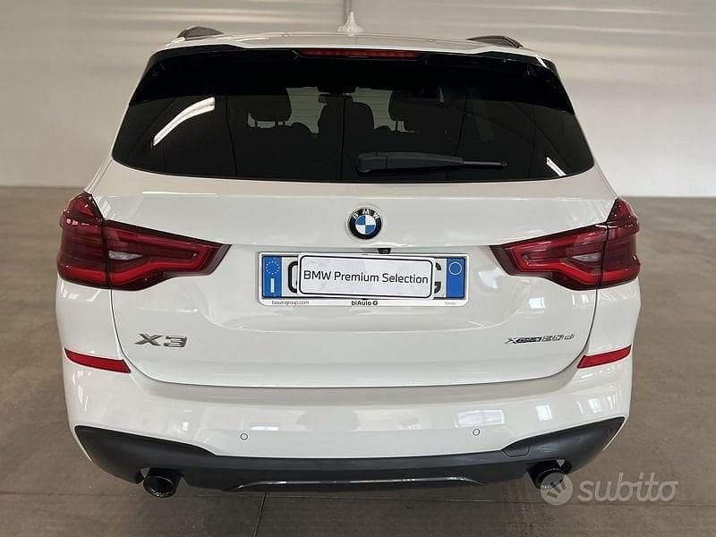 Usata BMW X3 M Sport 190 CV (139 kW) 2021 Bianco SUV