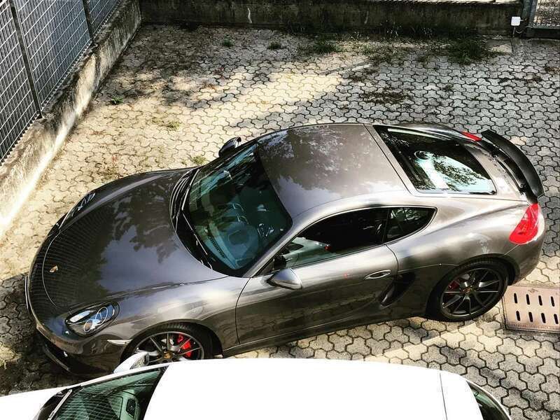 Grigio Usata 2015 Porsche Cayman Coupé | 68.000 € - Immagine 1/4