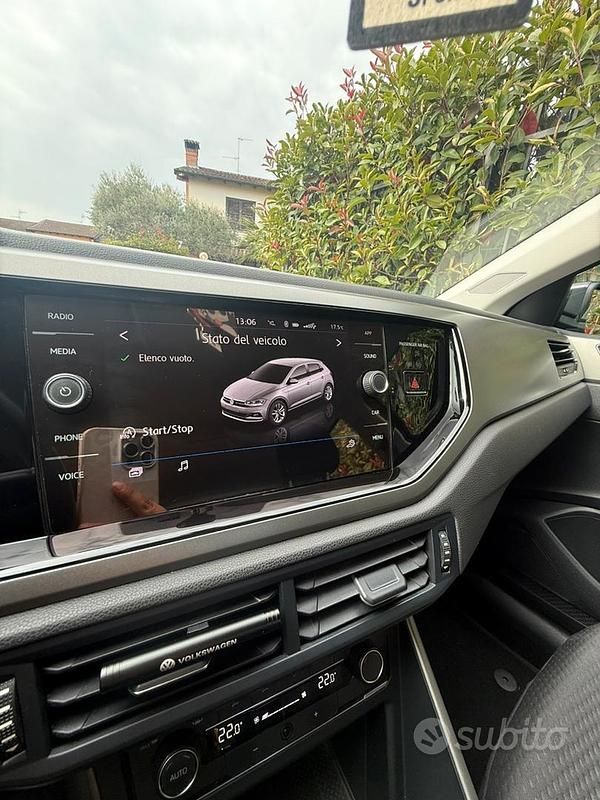 Usata VW Polo Highline 90 CV (66 kW) 2018 Nero Berlina