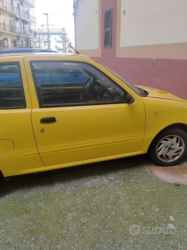 Usata Fiat Seicento 1998 Giallo Utilitaria