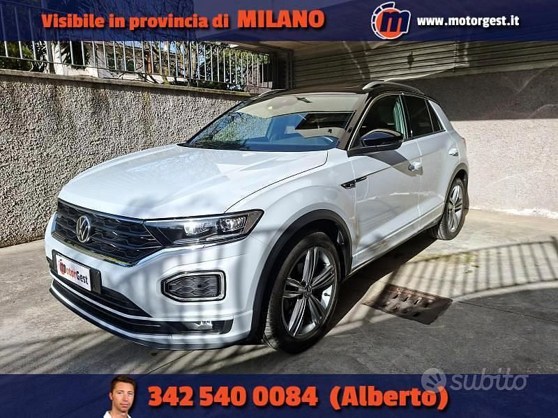 Usata VW T-Roc Sport 150 CV (110 kW) 2022 Bianco SUV