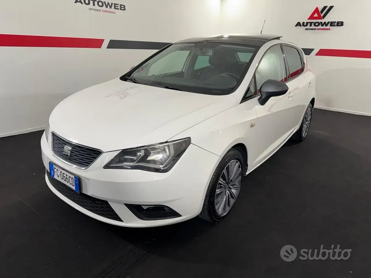 Usata Seat Ibiza Style 75 CV (55 kW) 2016 Bianco Berlina