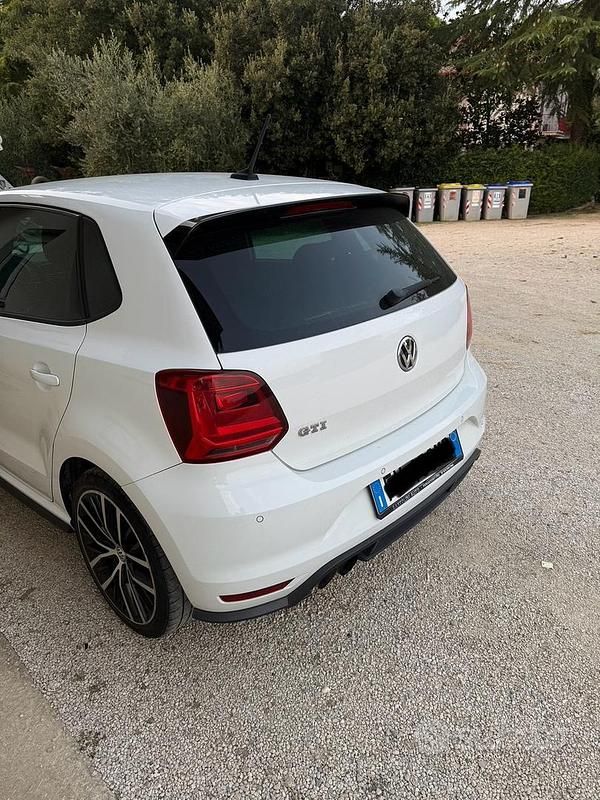 Usata VW Polo GTI 192 CV (141 kW) 2015 Bianco Utilitaria