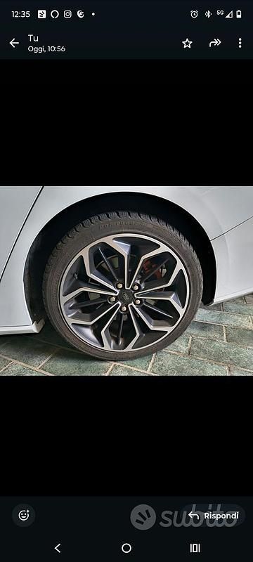 Usata Ford Focus ST-Line 120 CV (88 kW) 2019 Bianco Berlina