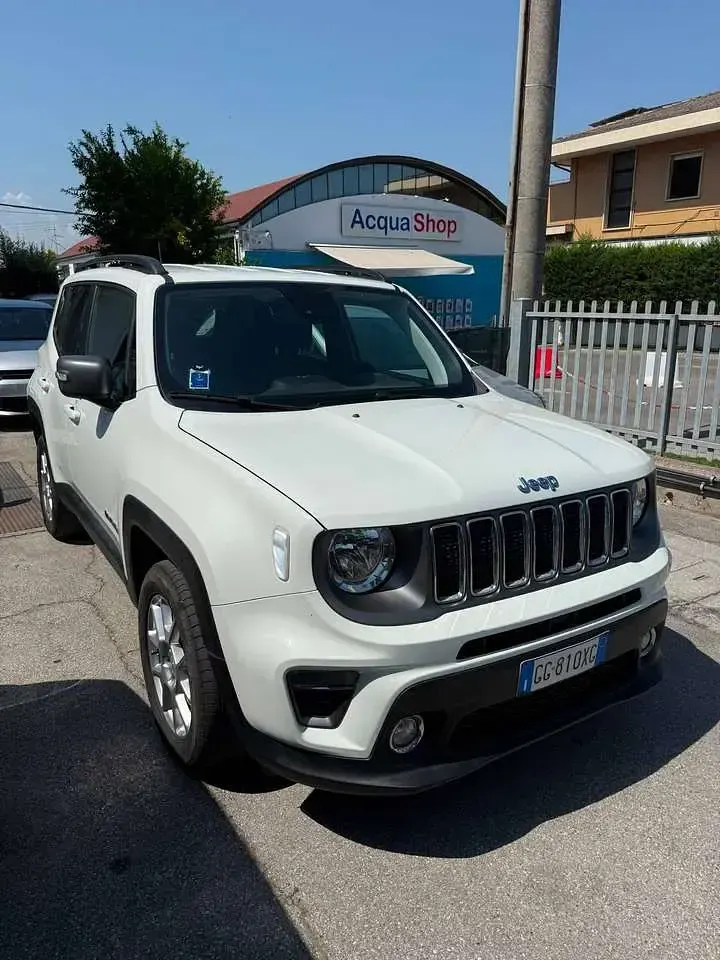 Usata Jeep Renegade Limited 131 CV (96 kW) 2021 Bianco SUV